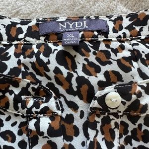 NYDJ Leopard Blouse